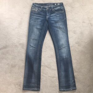 Miss Me Denim Brand Bootcut Jeans